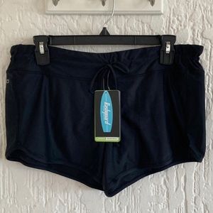 Tesla Gear Black Rashguard Shorts Size Medium